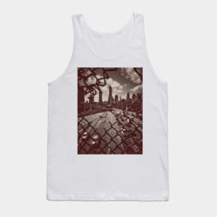 Manhattan Skyscrapers Long Island NYC Tank Top